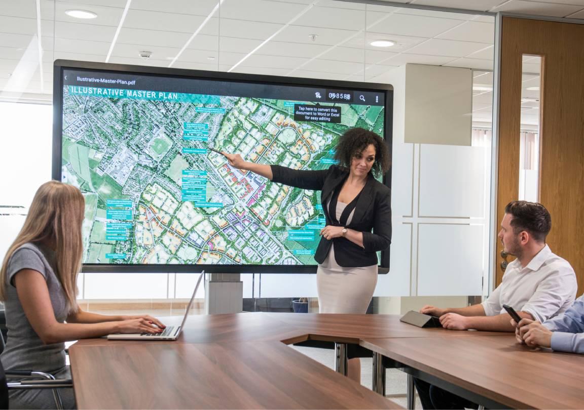 İnteraktif Panel (Akıllı Tahta) CLEVERTOUCH IMPACT Lux 2 86″ (8/128), Google EDLA - Görsel 3